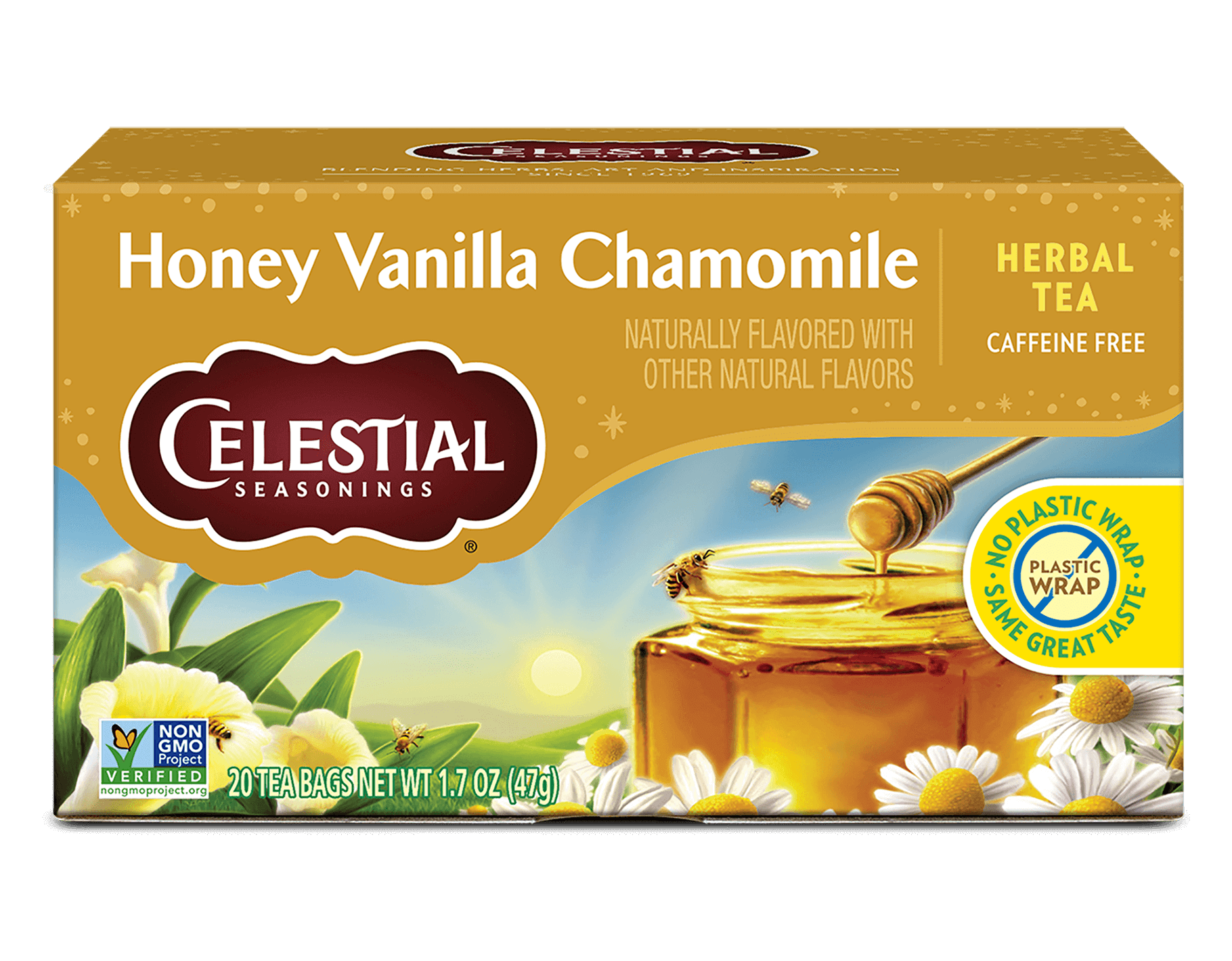 Honey Vanilla Chamomile Herbal Tea – Celestial Seasonings