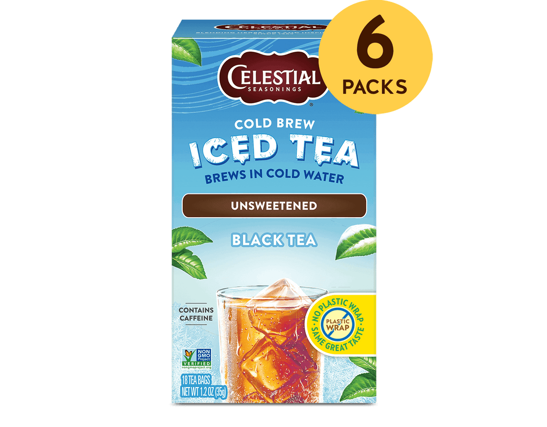 Cold Brew Iced Tea, Unsweetened Black Tea