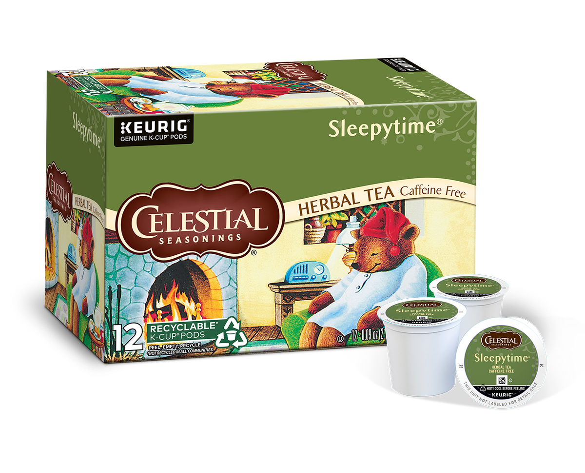 Sleepytime Herbal Tea K-Cup Pods – Celestial Seasonings - Hain
