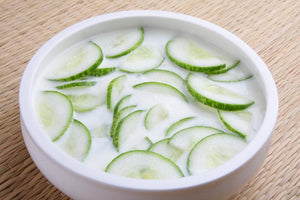 Peppermint Cucumber Salad