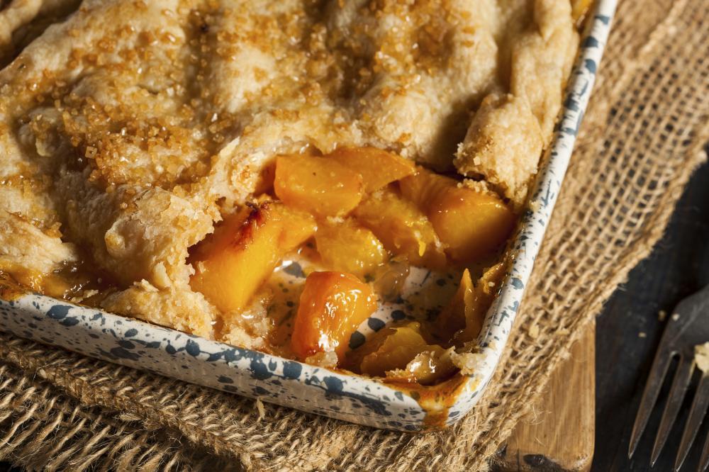 Country Peach Passion Cobbler