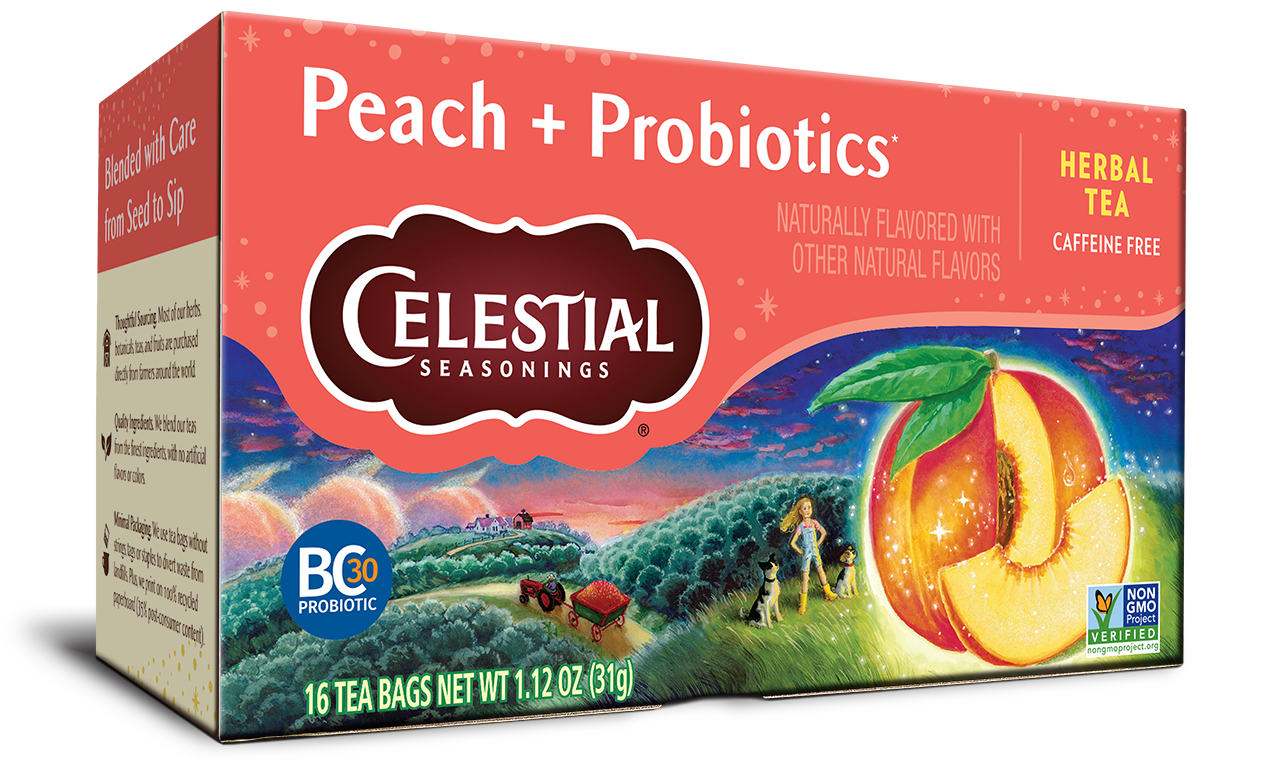 Peach + Probiotics