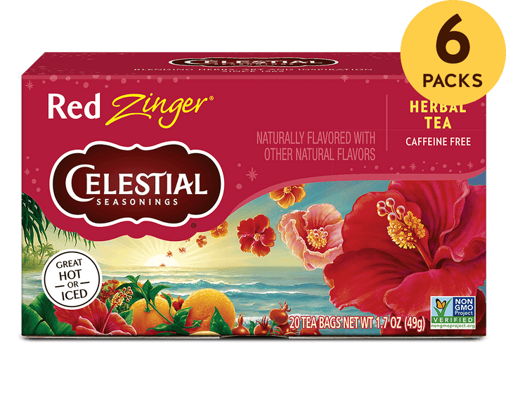 Red Zinger Herbal Tea, 20 ct