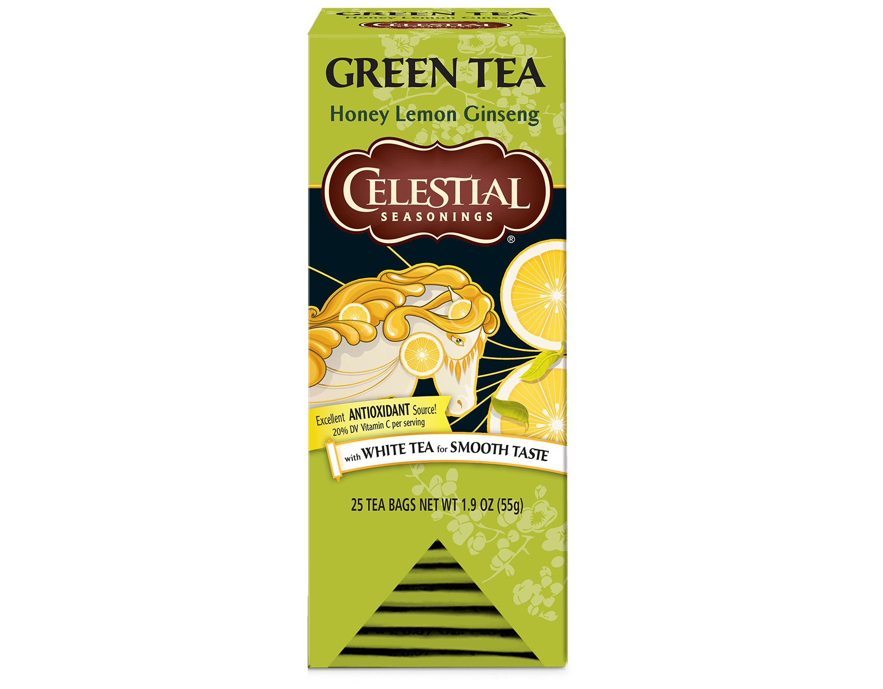 Honey Lemon Ginseng Tea | Uplifting Green Blend – Celestial Seasonings