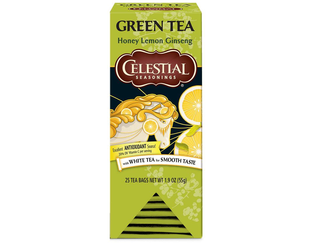 Honey Lemon Ginseng Green Tea, 25 ct