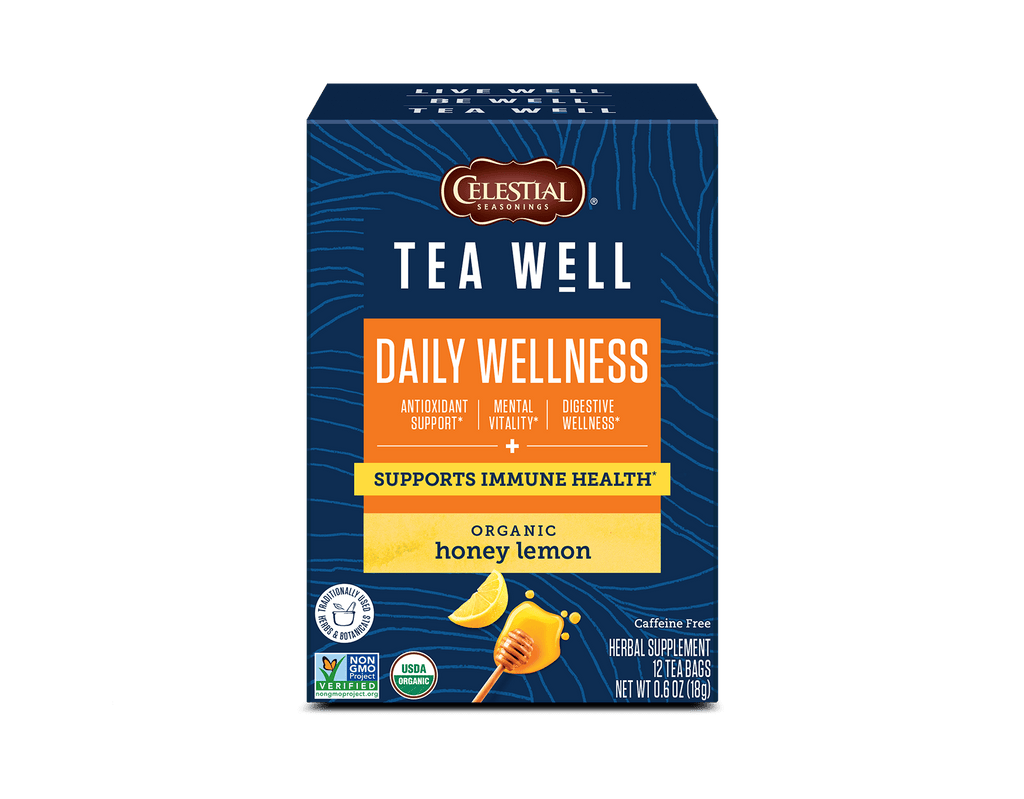 TeaWell Organic Honey Lemon Wellness Tea