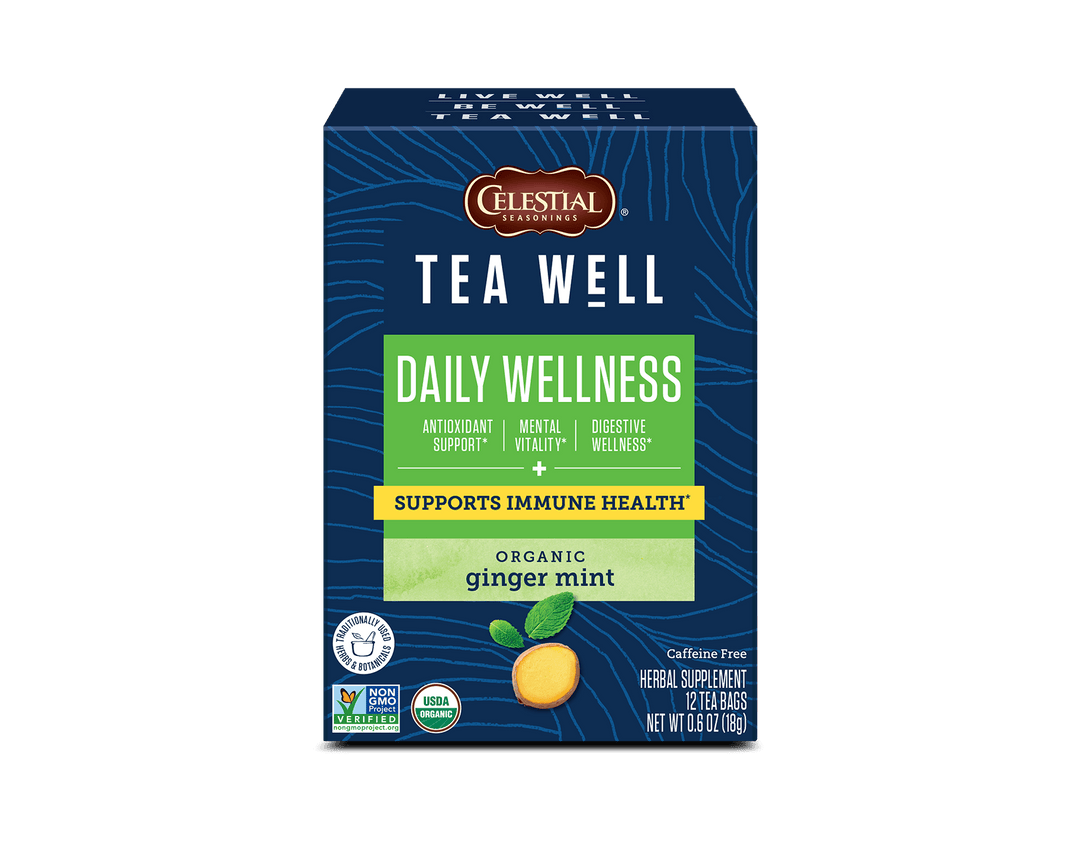 TeaWell Organic Ginger Mint