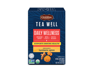 TeaWell Organic Turmeric Spice Wellness Tea