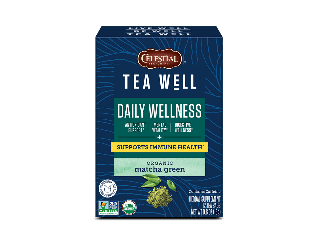 TeaWell Organic Matcha Green Wellness Tea