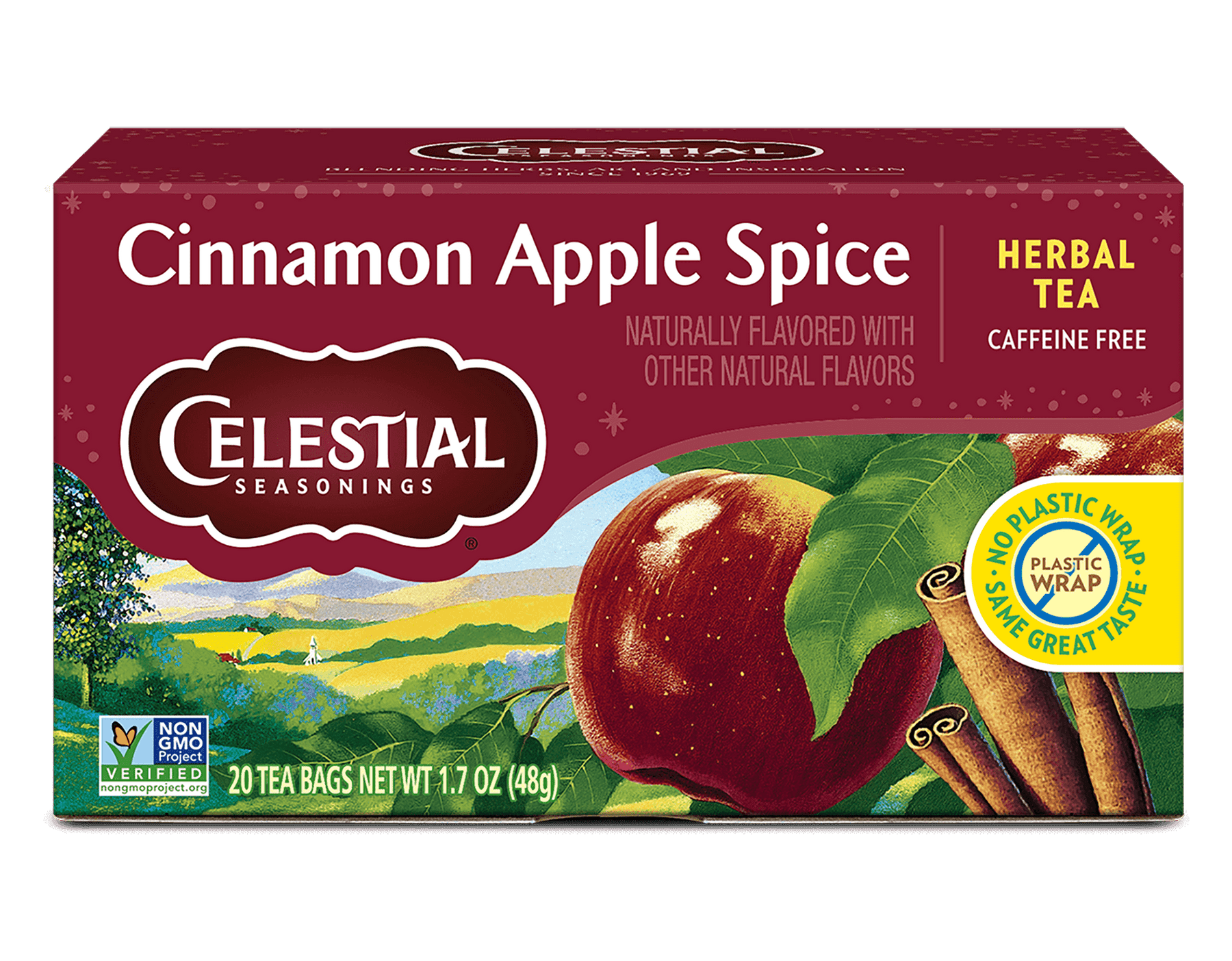Cinnamon Apple Spice Tea | Sweet & Spicy Herbal Blend – Celestial ...