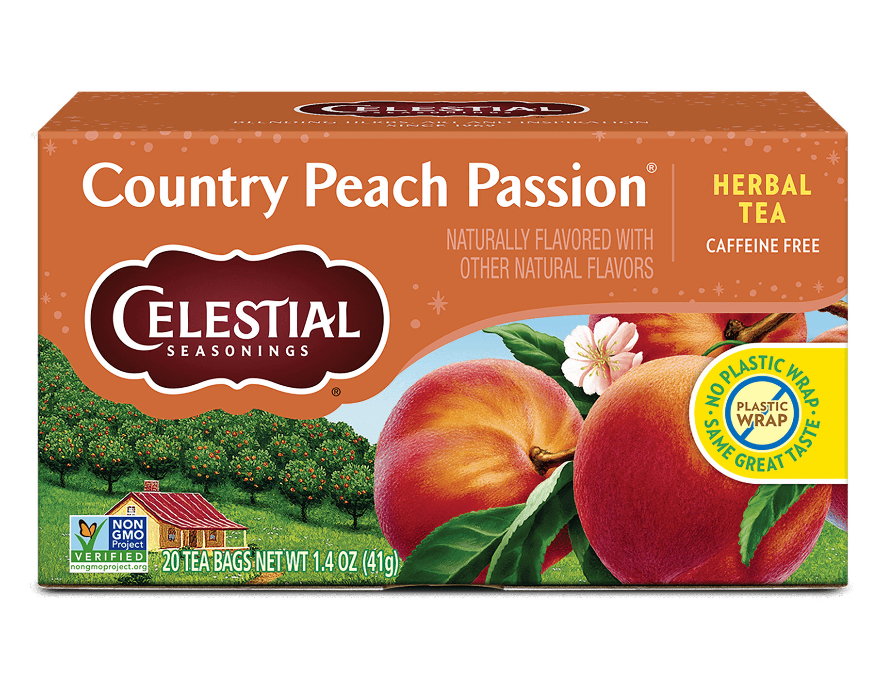 Country Peach Passion 1 box (20 tea bags)