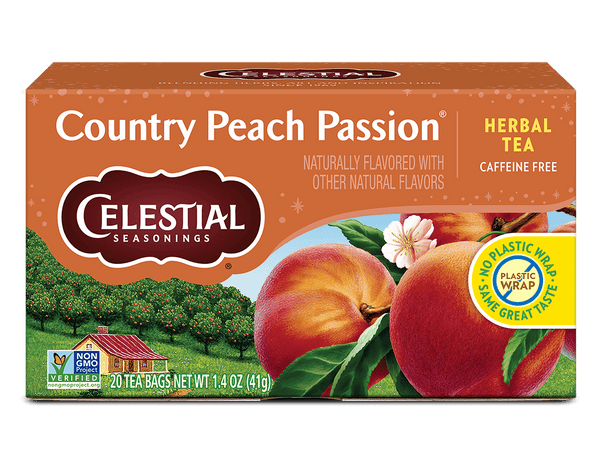 Country Peach Passion Tea | Juicy Peach Herbal Infusion