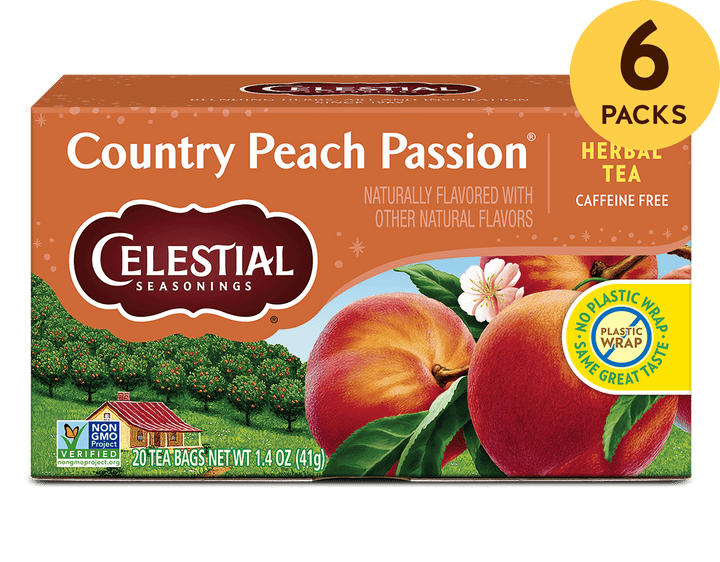 Country Peach Passion Herbal Tea