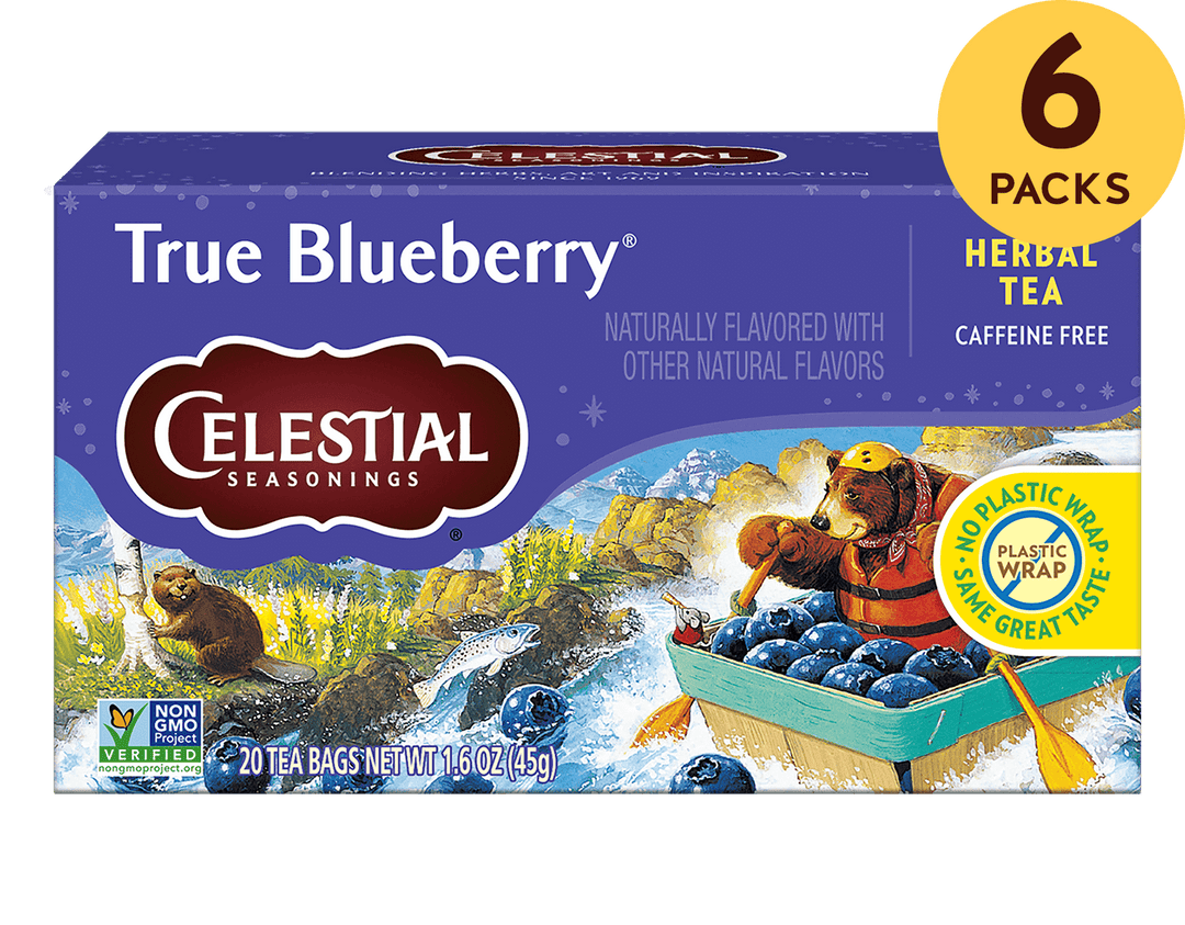 True Blueberry Herbal Tea