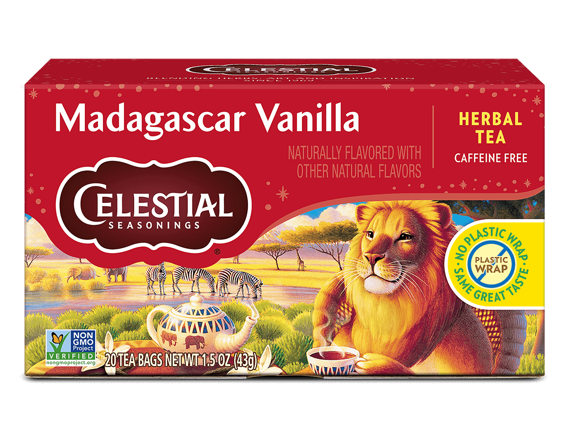 Madagascar Vanilla 1 box (20 tea bags)