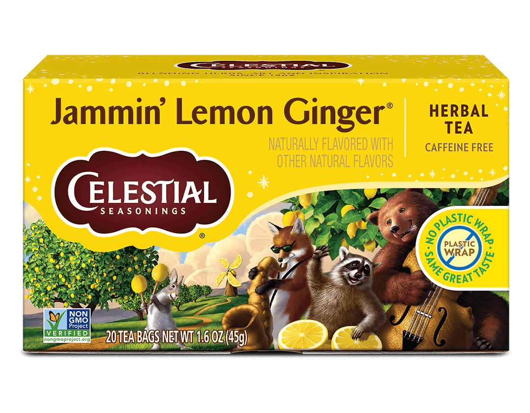 Jammin' Lemon Ginger Herbal Tea