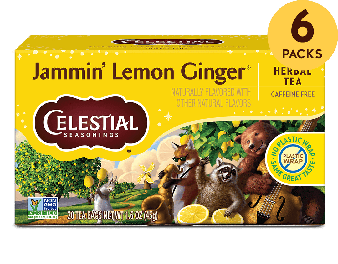 Jammin' Lemon Ginger Herbal Tea