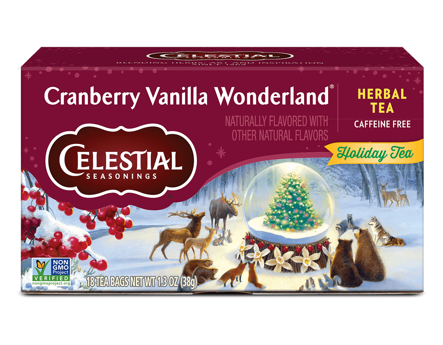 Cranberry Vanilla Wonderland 1 box (18 tea bags)