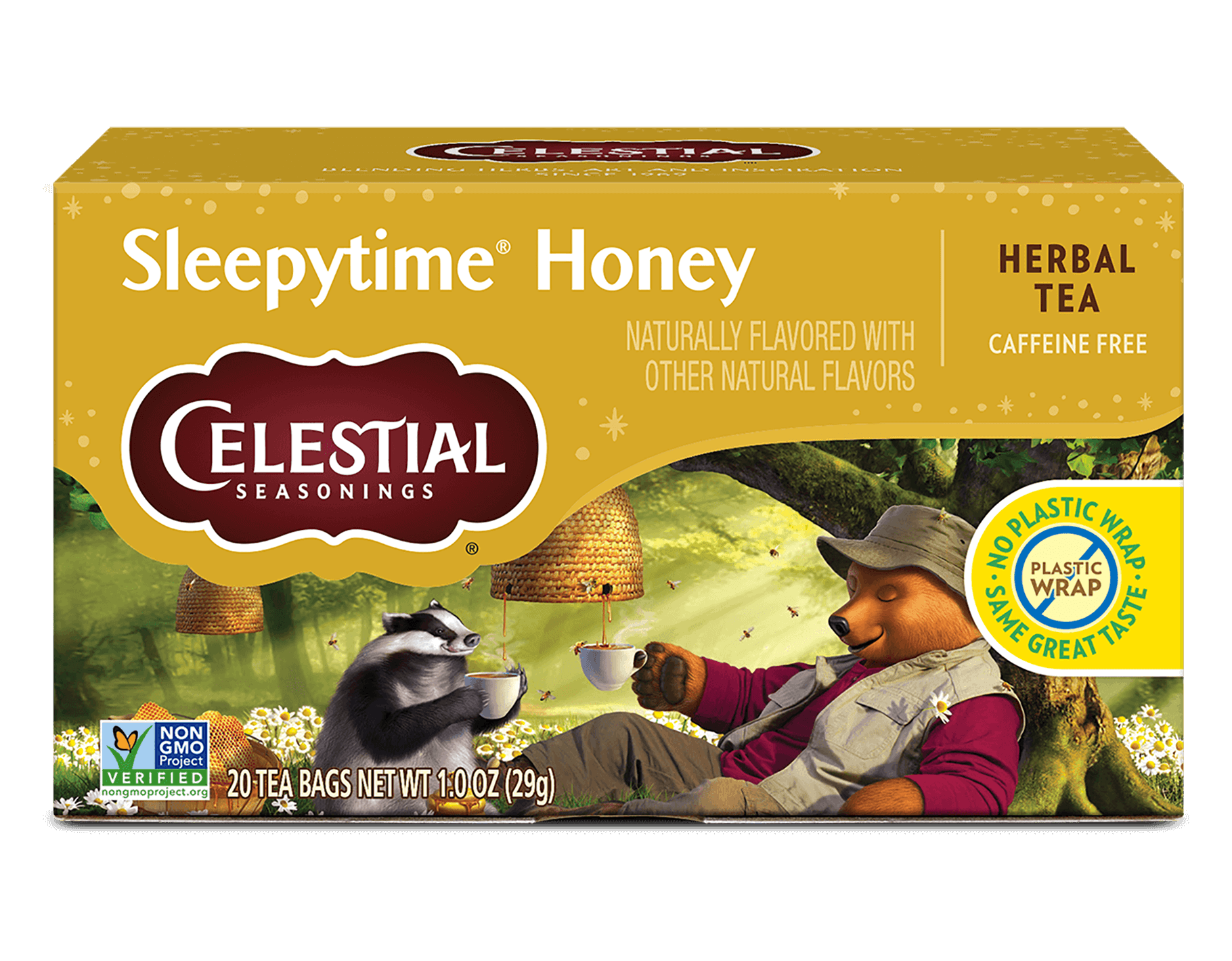 Sleepytime Honey Herbal Tea | Bedtime Honey Herbal Tea – Celestial ...
