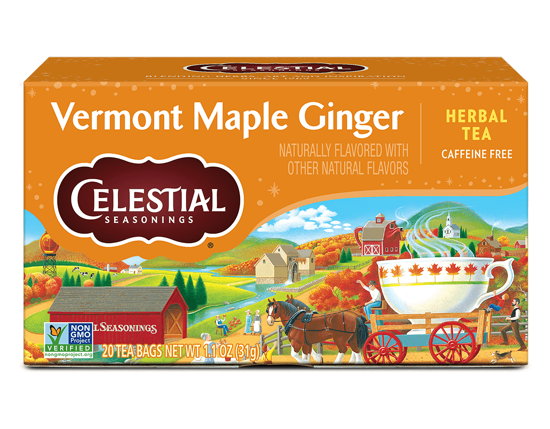 Vermont Maple Ginger 1 box (20 tea bags)