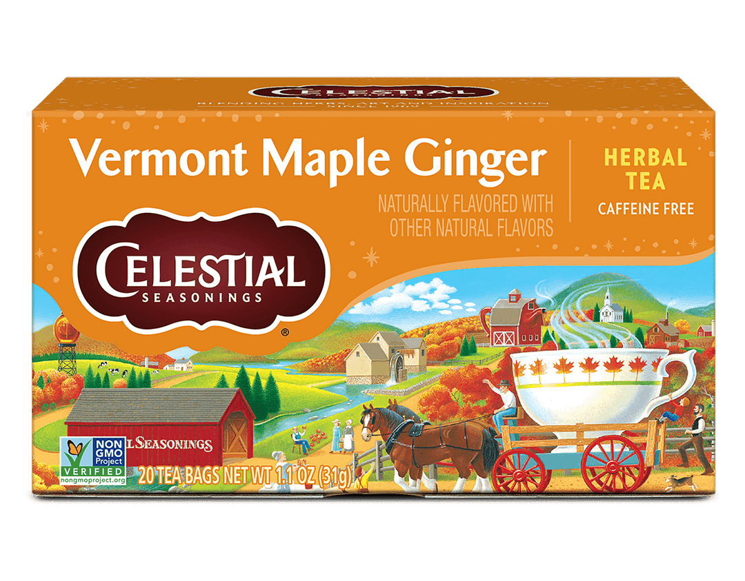 Vermont Maple Ginger Herbal Tea