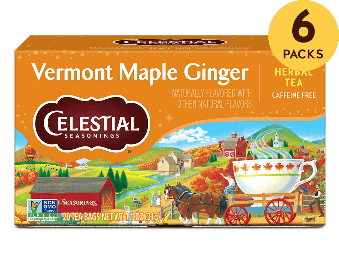 Vermont Maple Ginger Herbal Tea