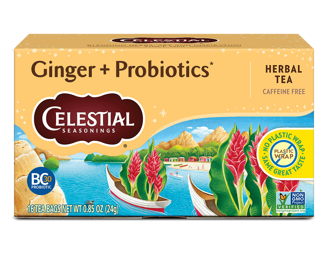 Ginger Probiotics Herbal Tea