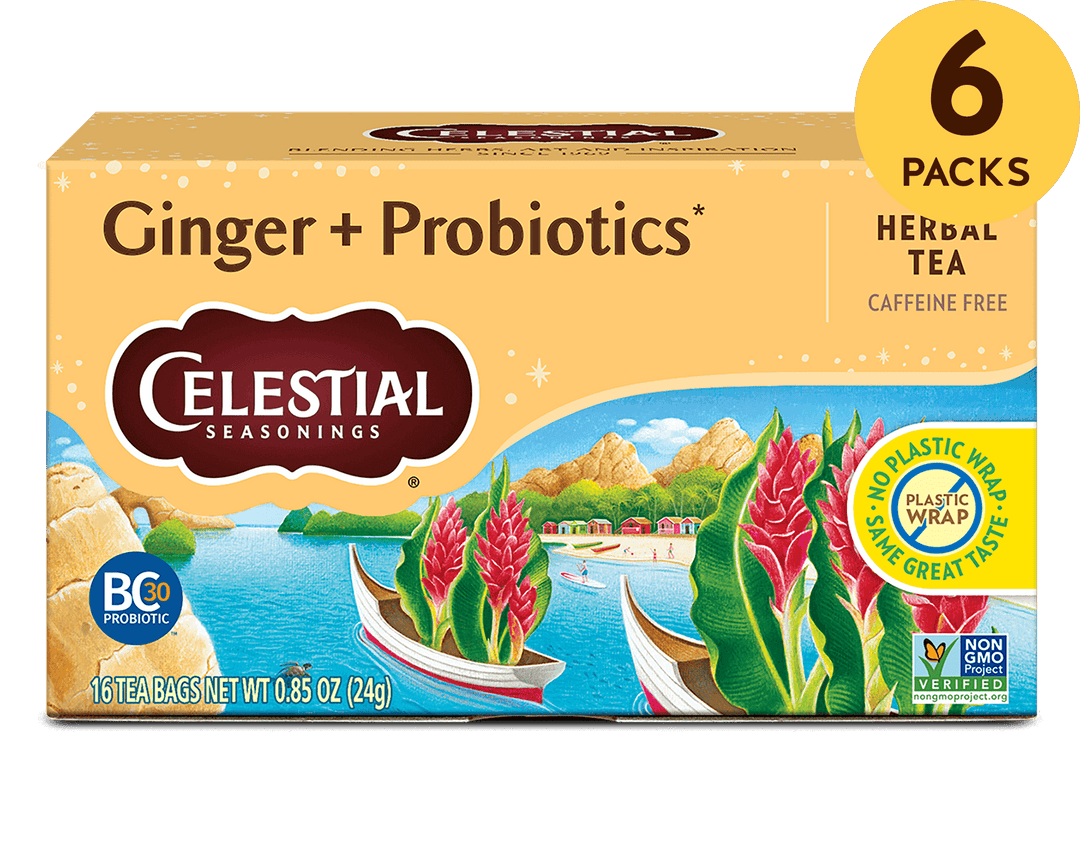 Ginger Probiotics Herbal Tea