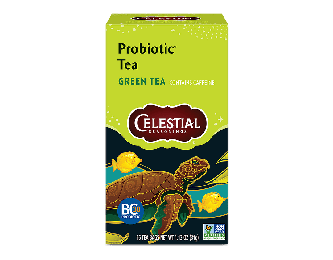 Authentic Green + Probiotics Green Tea