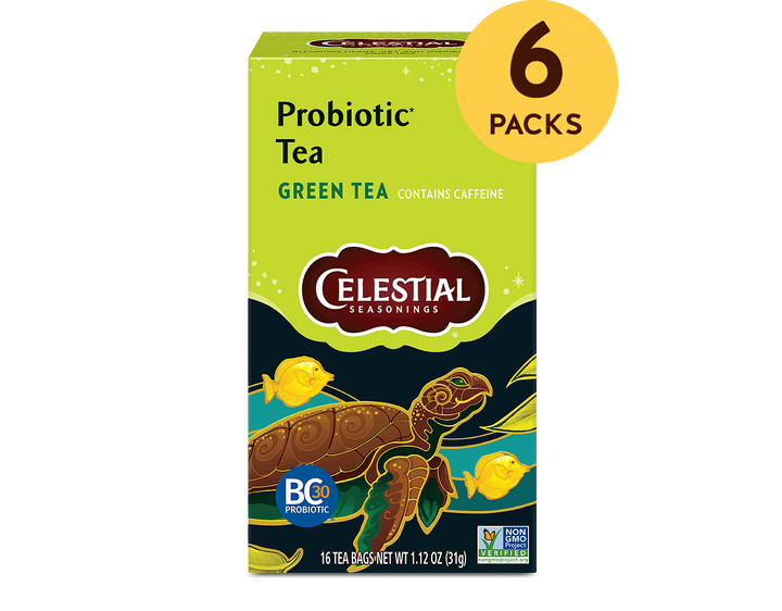 Authentic Green + Probiotics Green Tea