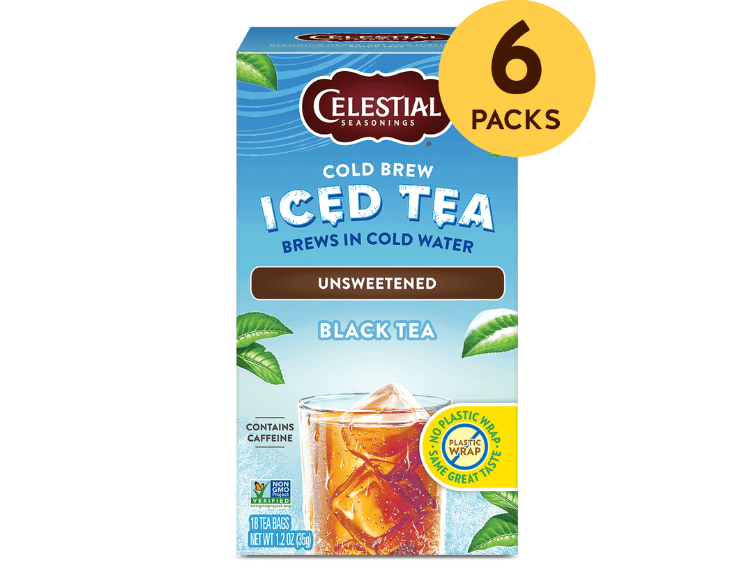 Cold Brew Iced Tea, Unsweetened Black Tea