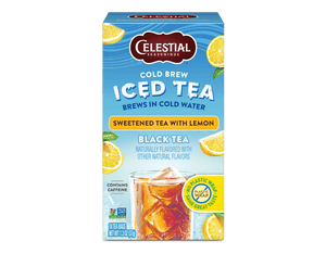 Cold Brew Iced Tea, Sweetened Tea with Lemon