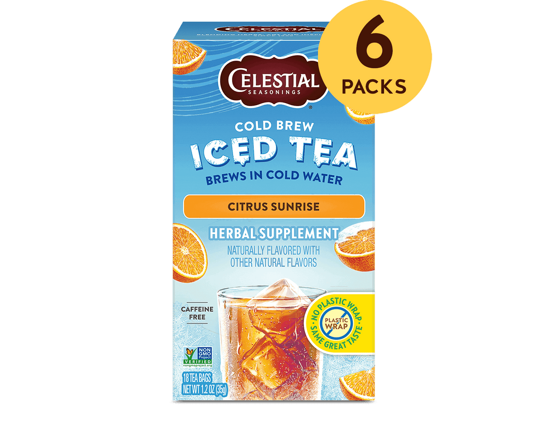 Cold Brew Iced Tea, Citrus Sunrise