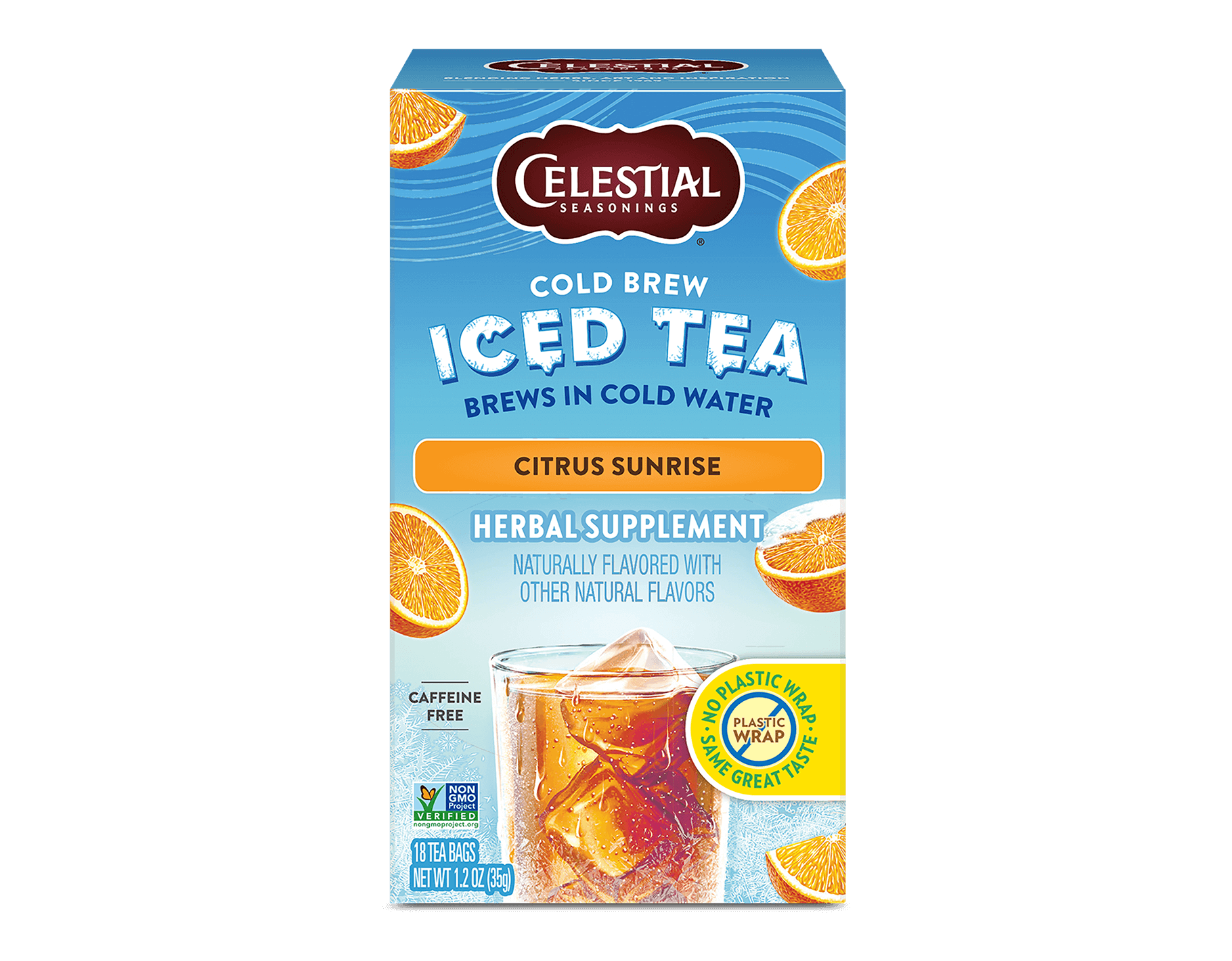 Cold Brew Iced Tea, Citrus Sunrise