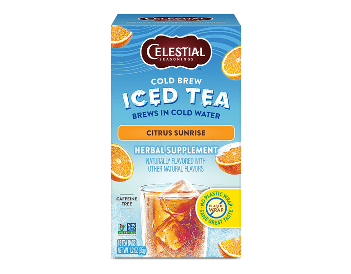 Cold Brew Iced Tea, Citrus Sunrise