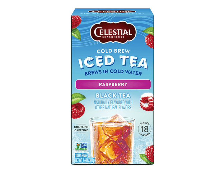 Cold Brew Iced Tea, Raspberry Black Tea