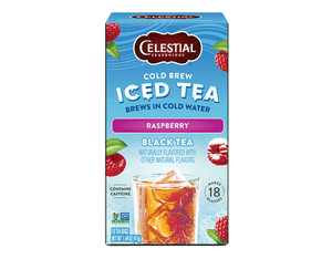 Cold Brew Iced Tea, Raspberry Black Tea