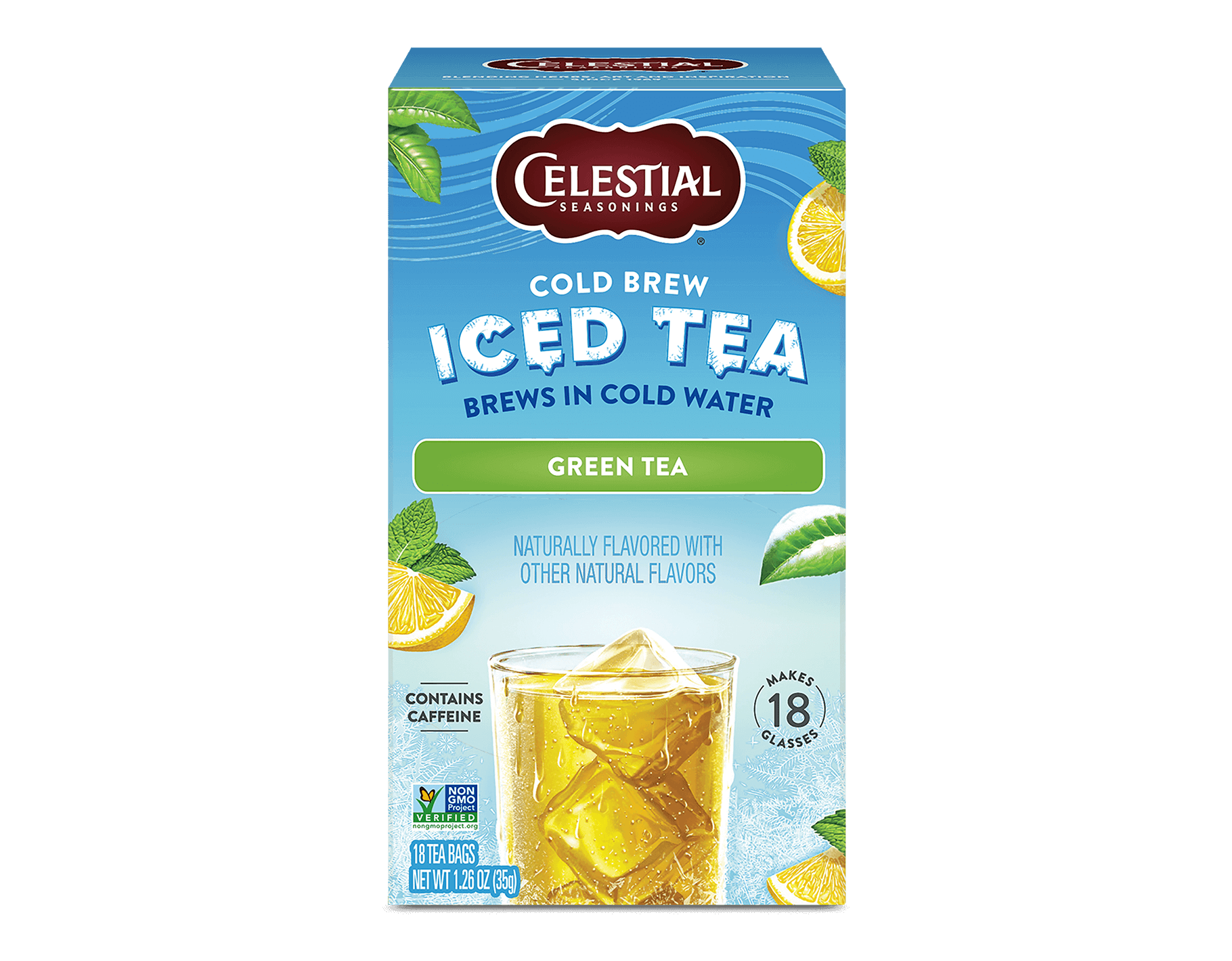 Cold Brew Iced Tea, Green Tea