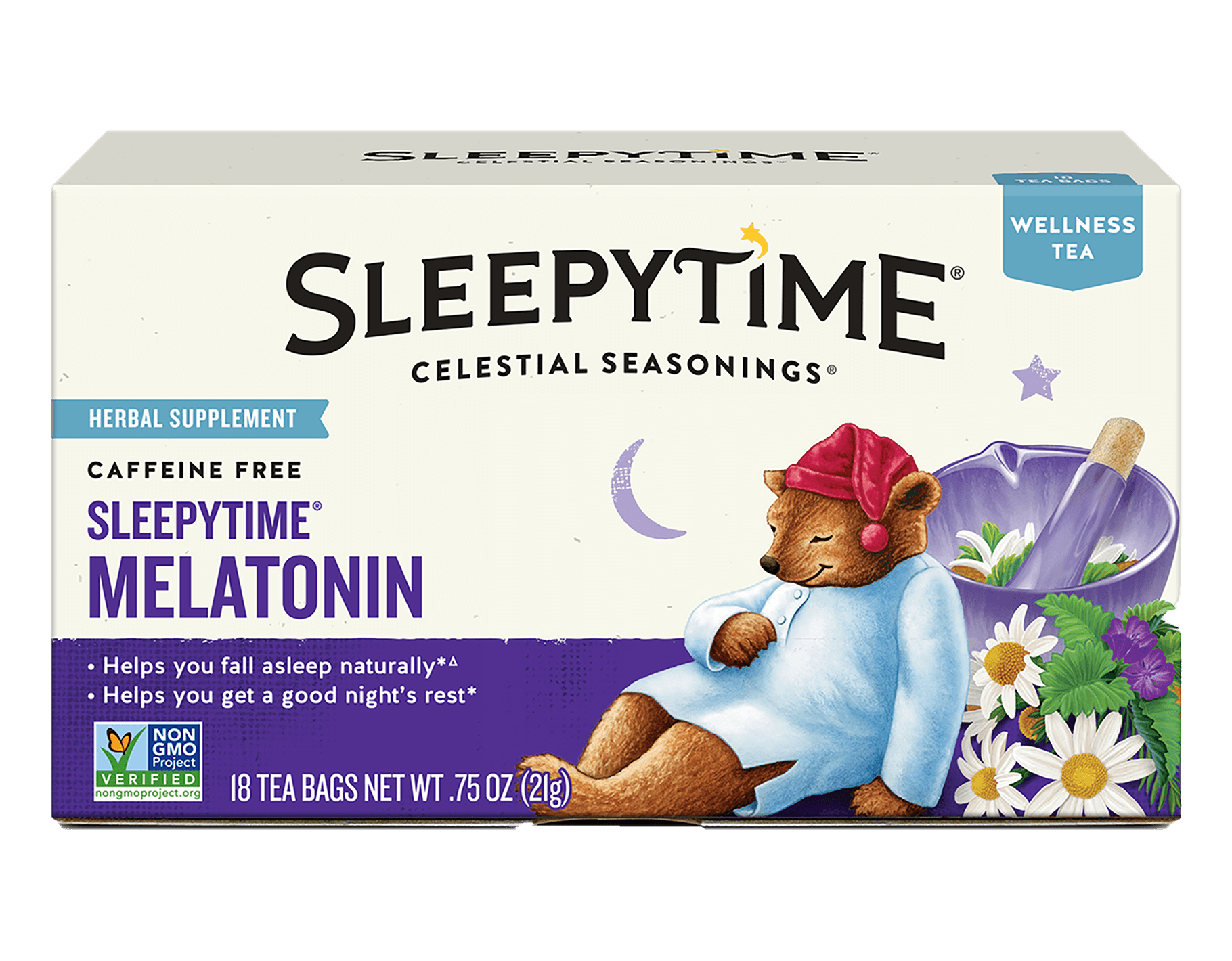 Sleepytime Wellness plus Melatonin