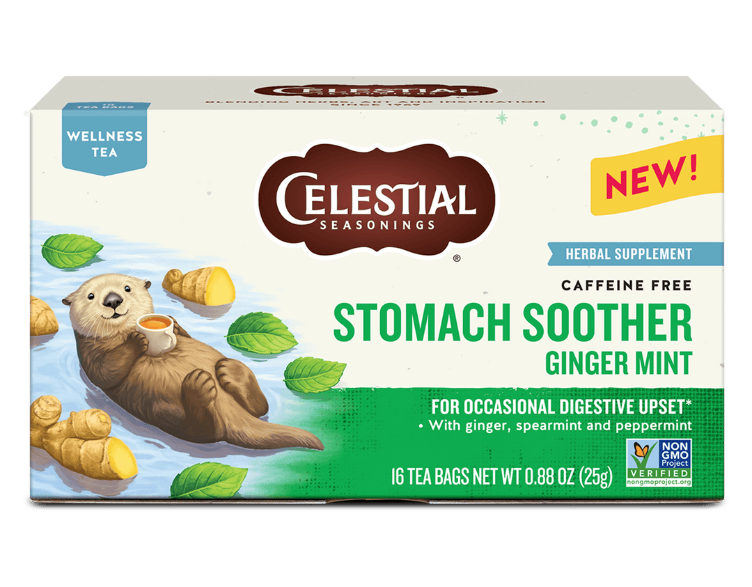Stomach Soother Ginger Mint Wellness Tea