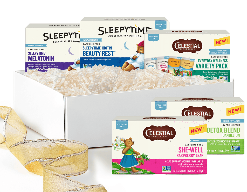 Wellness Tea Gift Set | Everyday Wellness 5-Item Box – Celestial