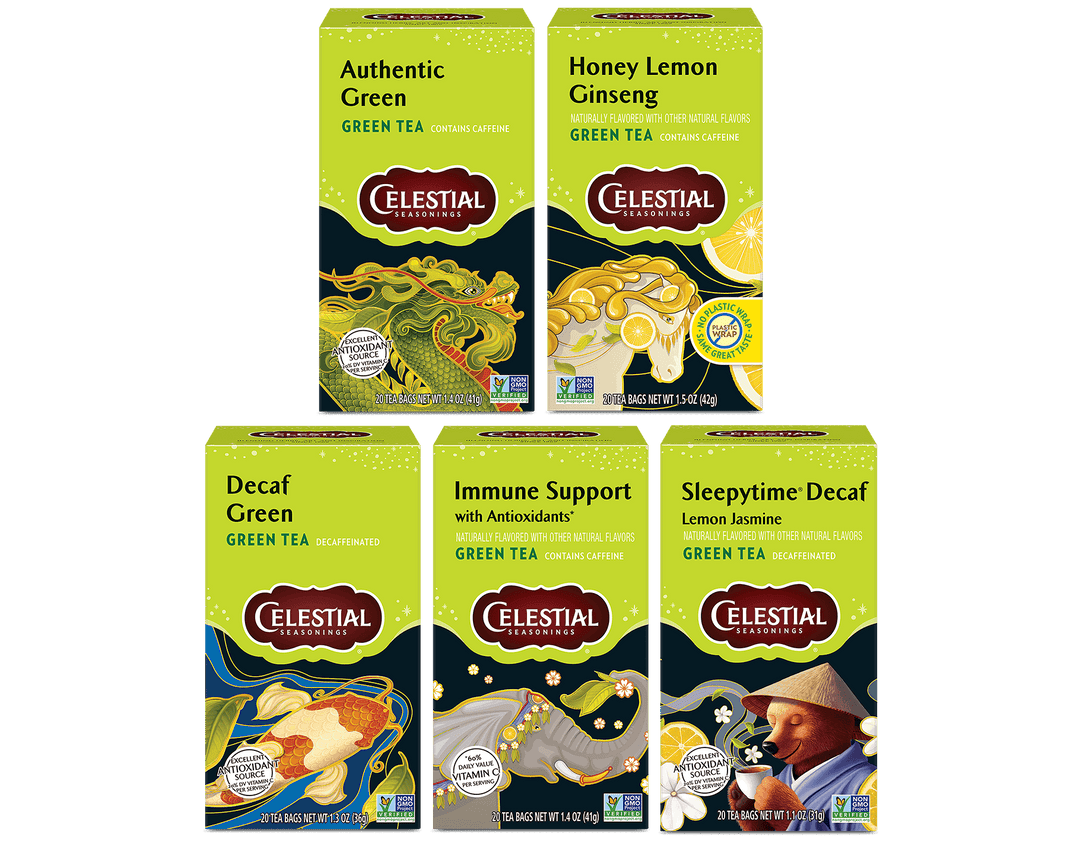 Green Tea Sampler 5-Pack