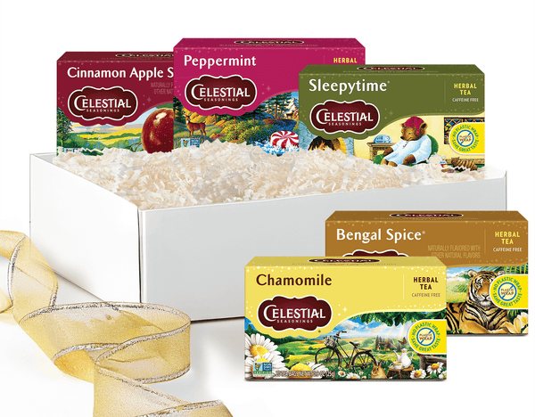 Herbal Tea Gift Box | 5 Bestseller Blends to Share – Celestial