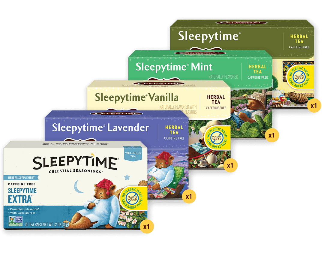 Sleepytime Favorites Sampler 5-Pack