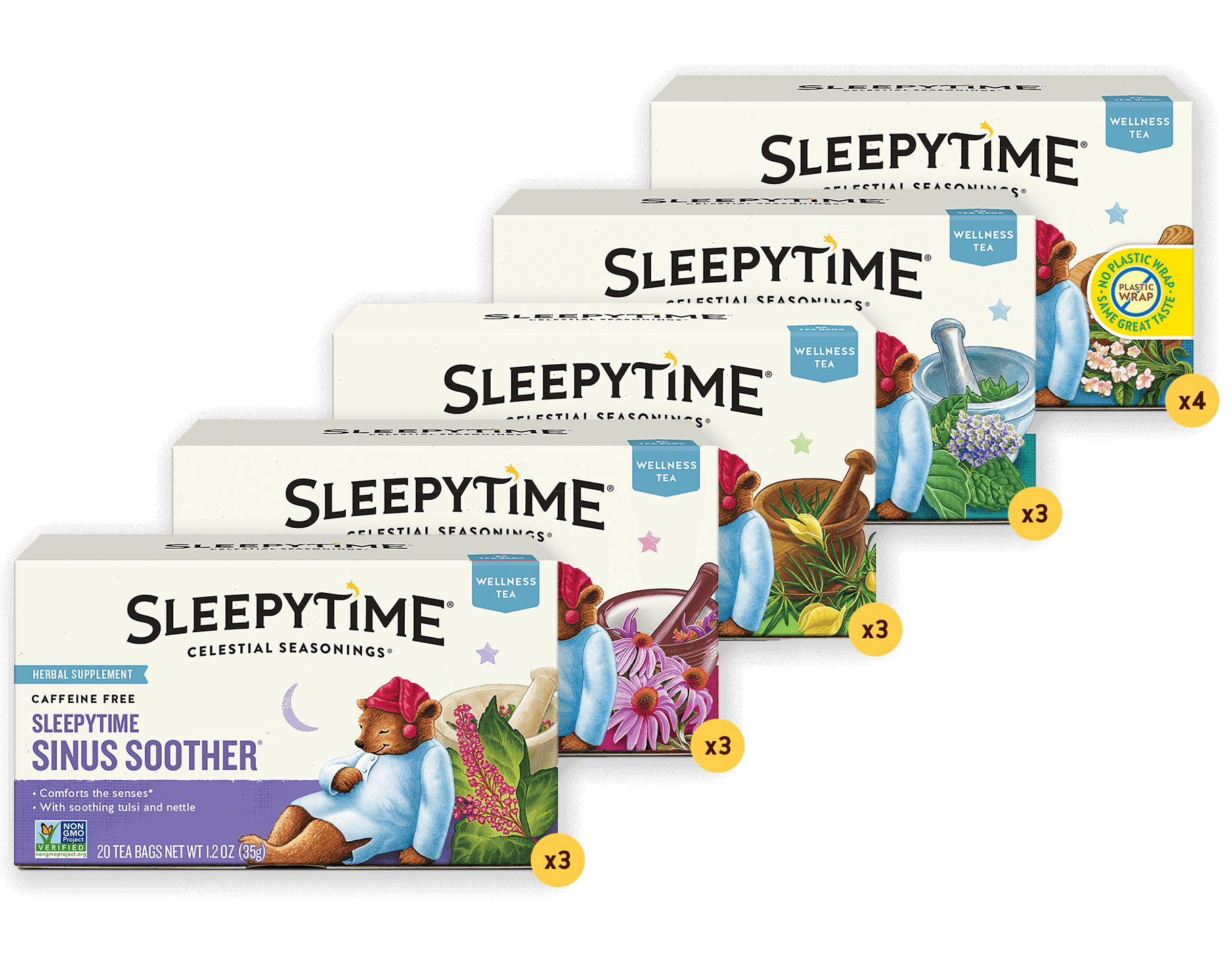 Sleepytime Wellness Tea Variety 16-Pack