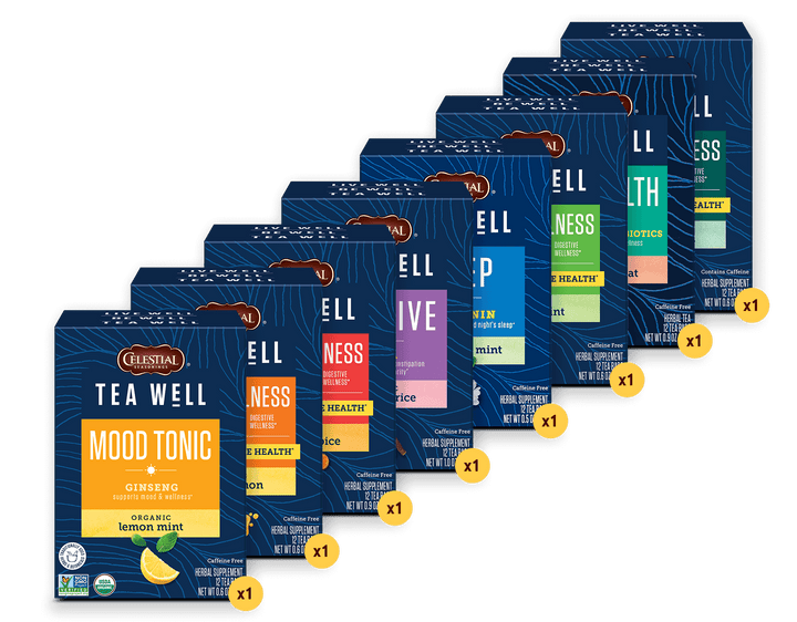 Wellness Tea Variety 8-Pack