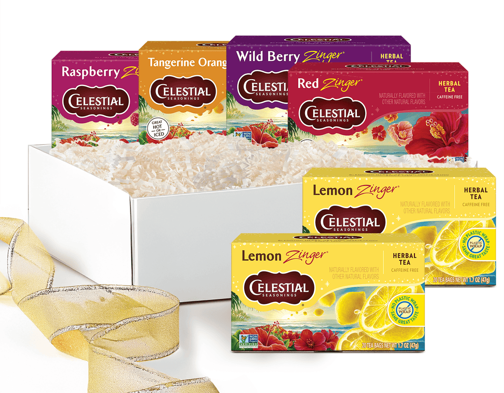 セット☆CayinRU7&JAPAEAR JE777EXG(特注Order品付) Zinger Gift Box | Fruity Herbal Tea Gift Set with 6 Flavors