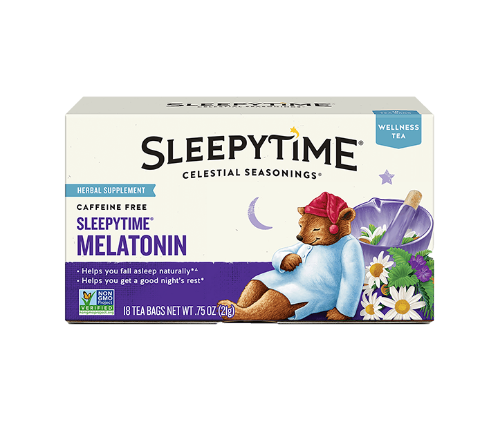 Sleepytime Melatonin Tea box