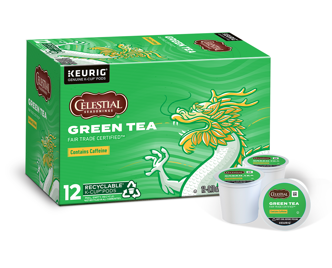 Fair Trade Green Tea K-Cup Pods
