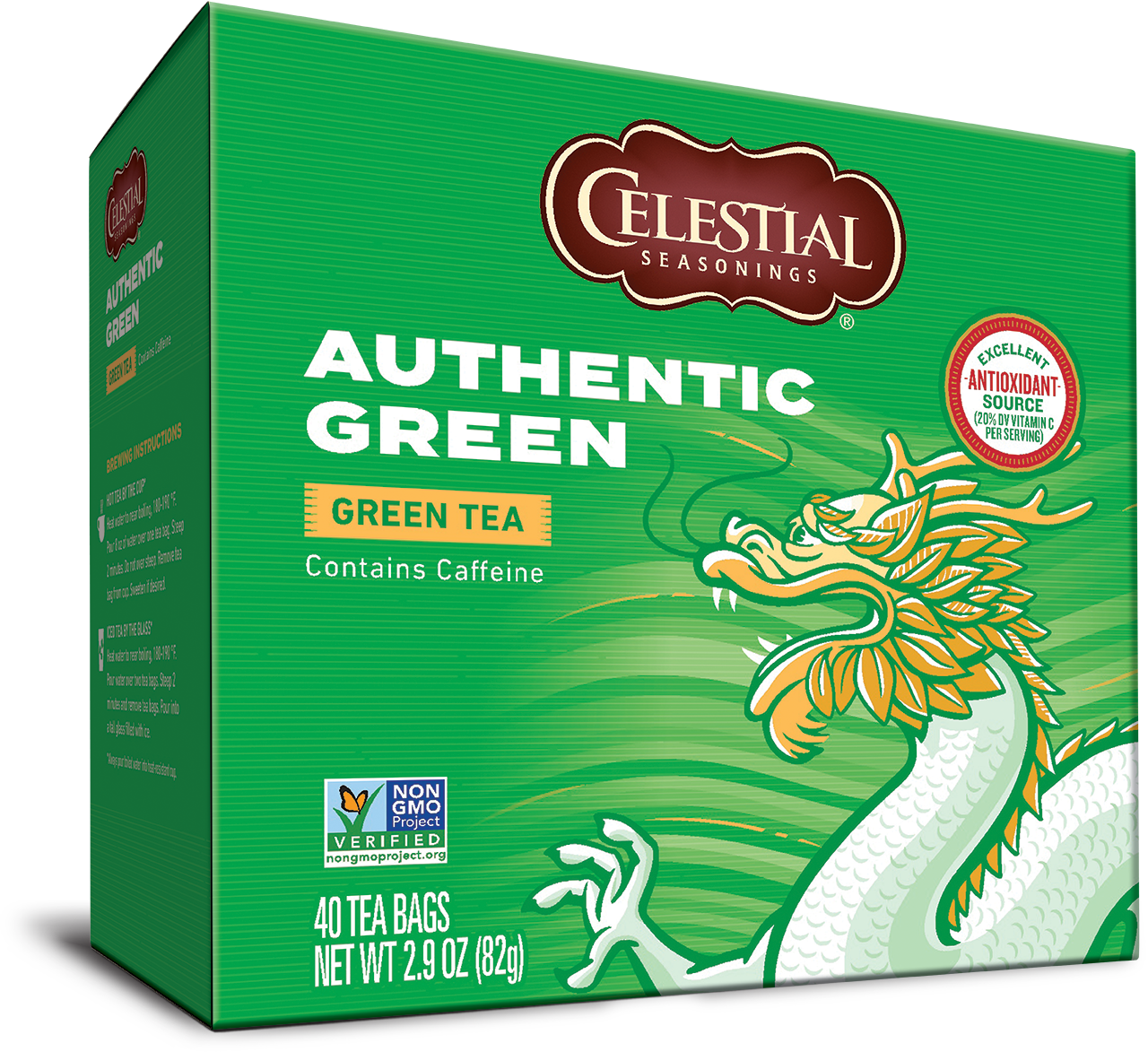 Authentic Green Tea (40 Count)